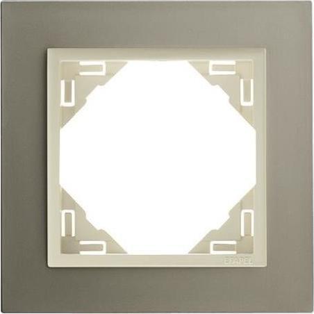 Efapel EFAPEL METALLO RAMKA 1-KROTNA TYTAN PERŁOWY 90910 TTP