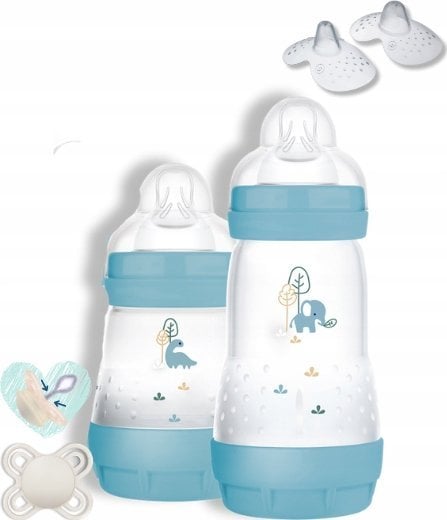 MAM BABY 1193 BUTELKA A/KOL PERFECT START 320ML PLANET LOVE CHŁOPIEC