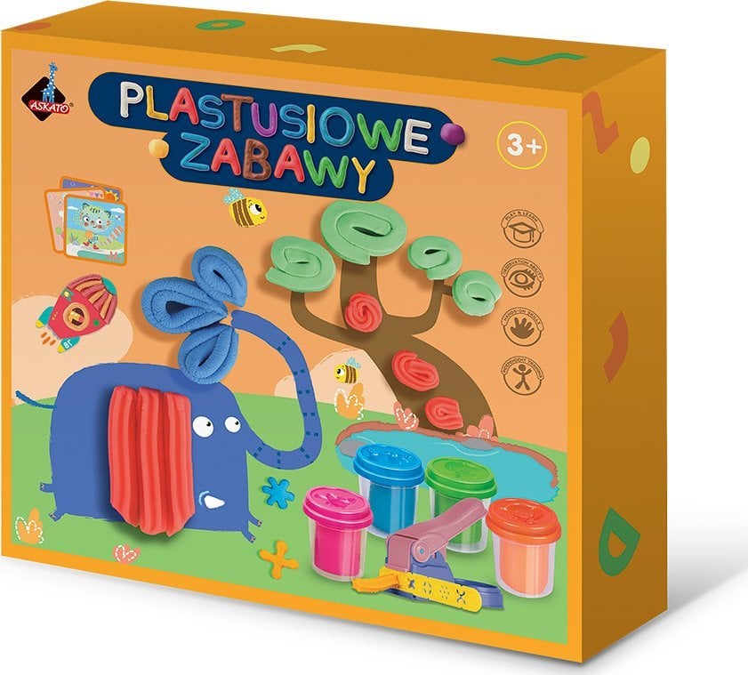 Askato Zestaw Plastusiowe zabawy z wyciskarką
