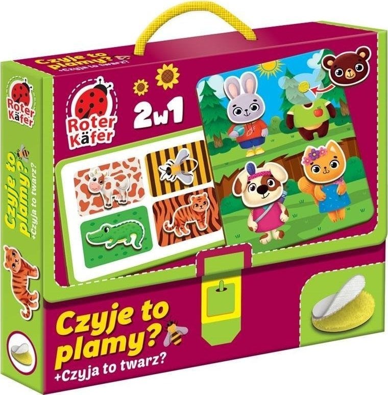 Roter Kafer Gra edukacyjna Czyje to plamy?