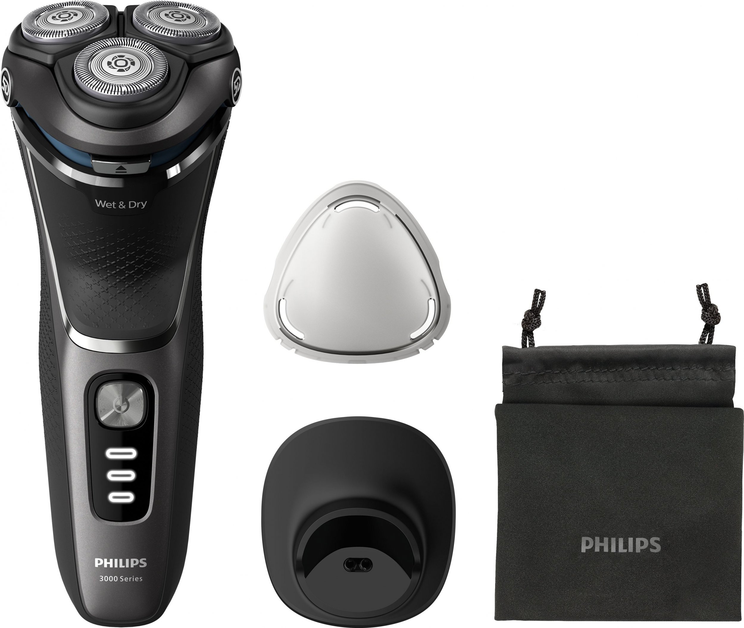 Golarka Philips S3343/13 SHAVER P-CAP.POUCH.STAND