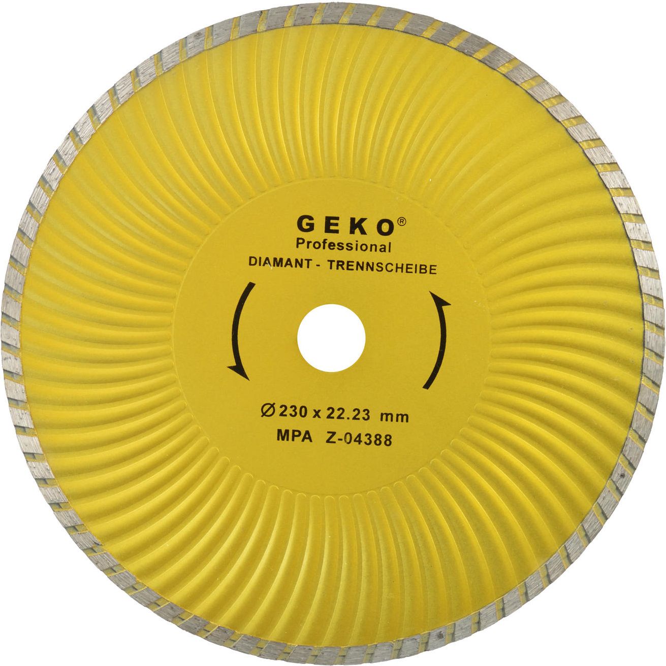 Geko tarcza diamentowa 230 turbo plus PROFI (G00274)