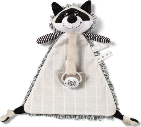 BabyOno Przytulanka z zawieszką do smoczka Racoon Rocky Baby Ono
