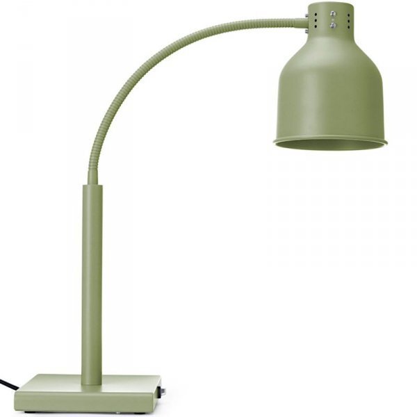 Hendi Lampa grzewcza stołowa do podgrzewania potraw elastyczna zielona 250 W