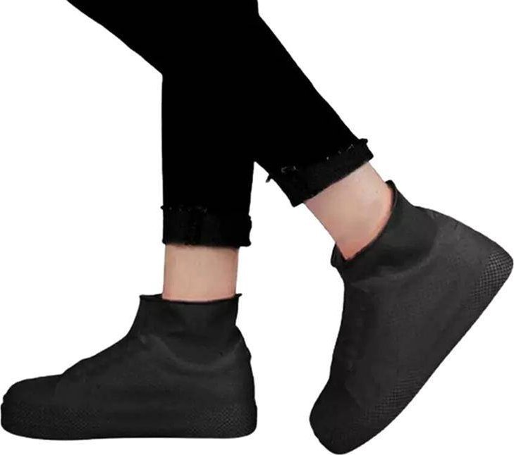 Aptel WODOOPORNE OCHRANIACZE NA BUTY Ochrona Obuwia rozm.40-47 czarne BQ56