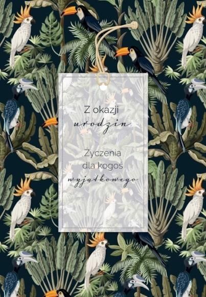 Trend Kartka okolicznościowa Urodziny TG05