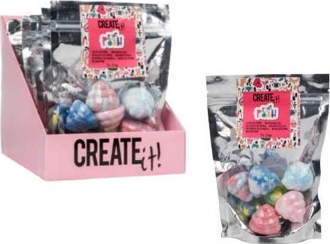 Canenco Create it! Zestaw 7 Bomb do kąpieli różki jednorożca
