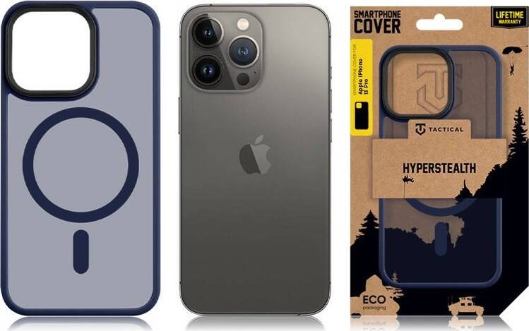 Tactical Tactical MagForce Hyperstealth Cover for iPhone 13 Pro Deep Blue standard