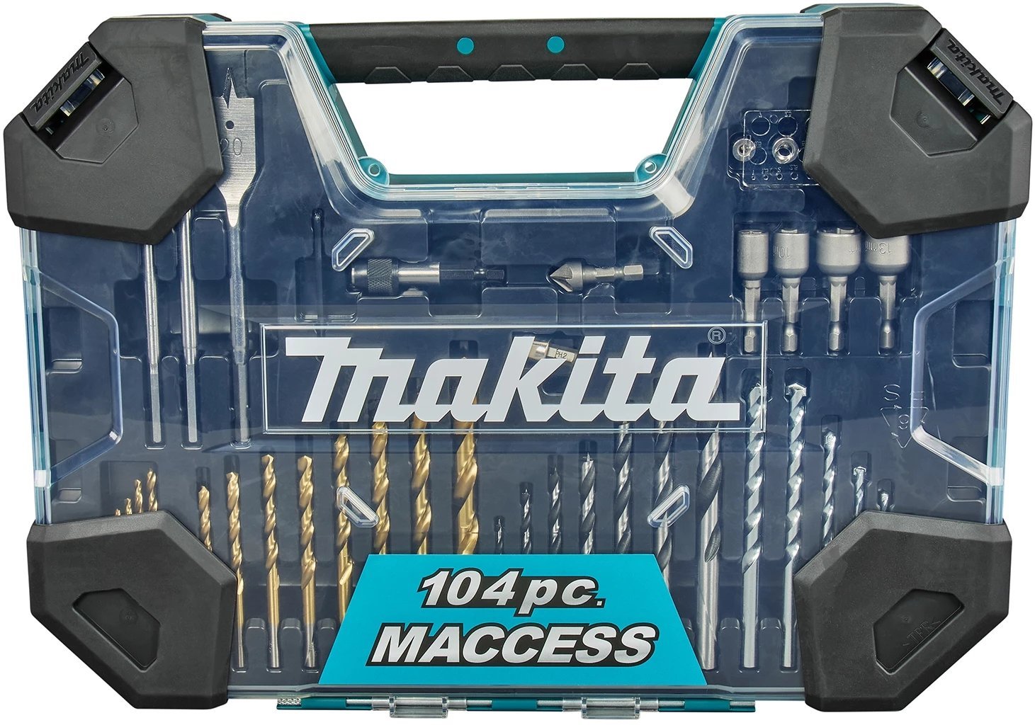 DRILL AND SCREWDRIVER BIT SET MAKITA 104