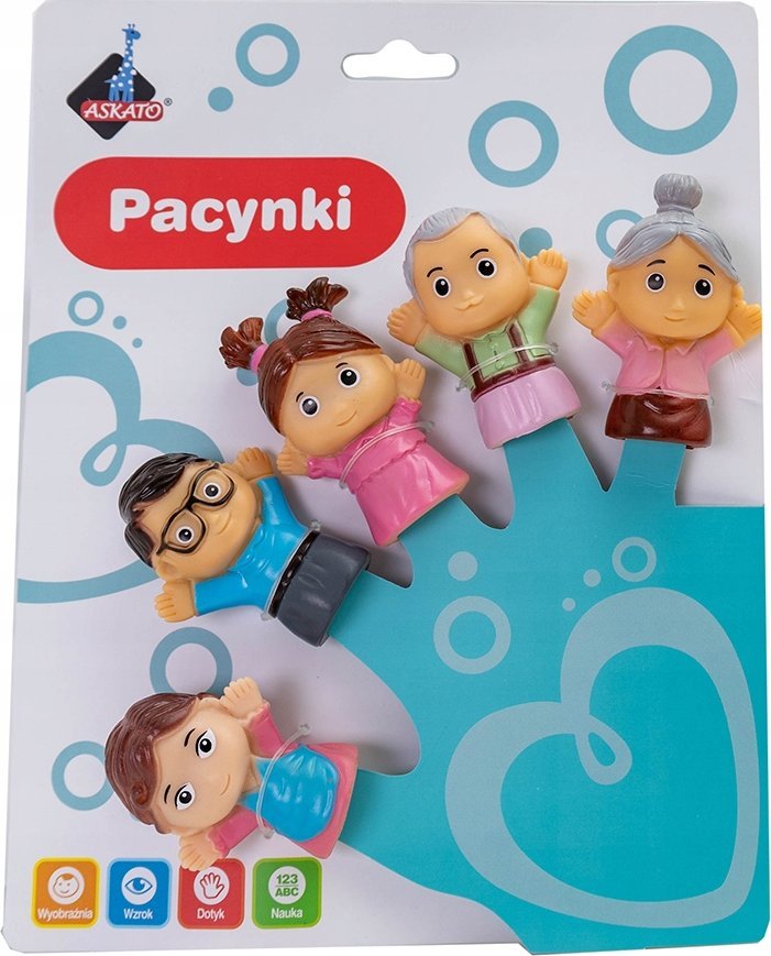 Askato Pacynki na palce - Rodzinka