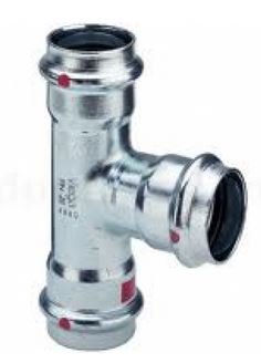 Viega Trójnik z SC-CONTUR PRESTABO 22x15x22mm - 558697