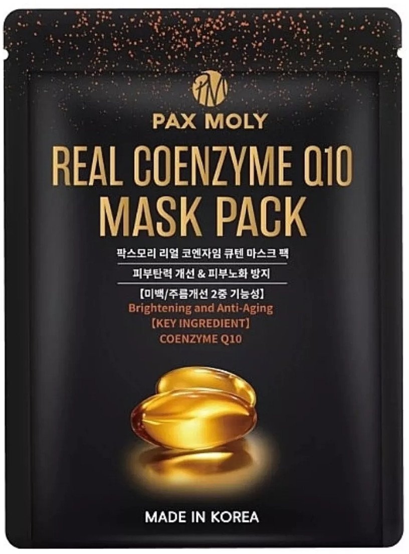 Pax Moly Maska w płachcie rewitalizująca z koenzymem Q10 25ml