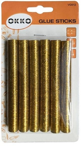 GLUE STICKS 6PCS SET.11.2X100MM.GOLD