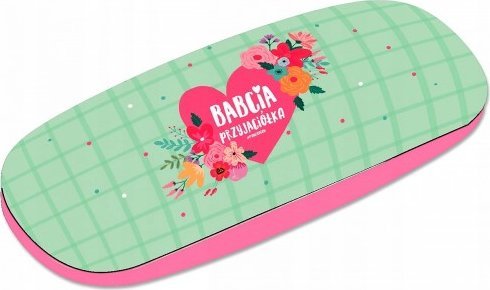 Pan Dragon Etui na okulary zielone z napisem na dzień babci