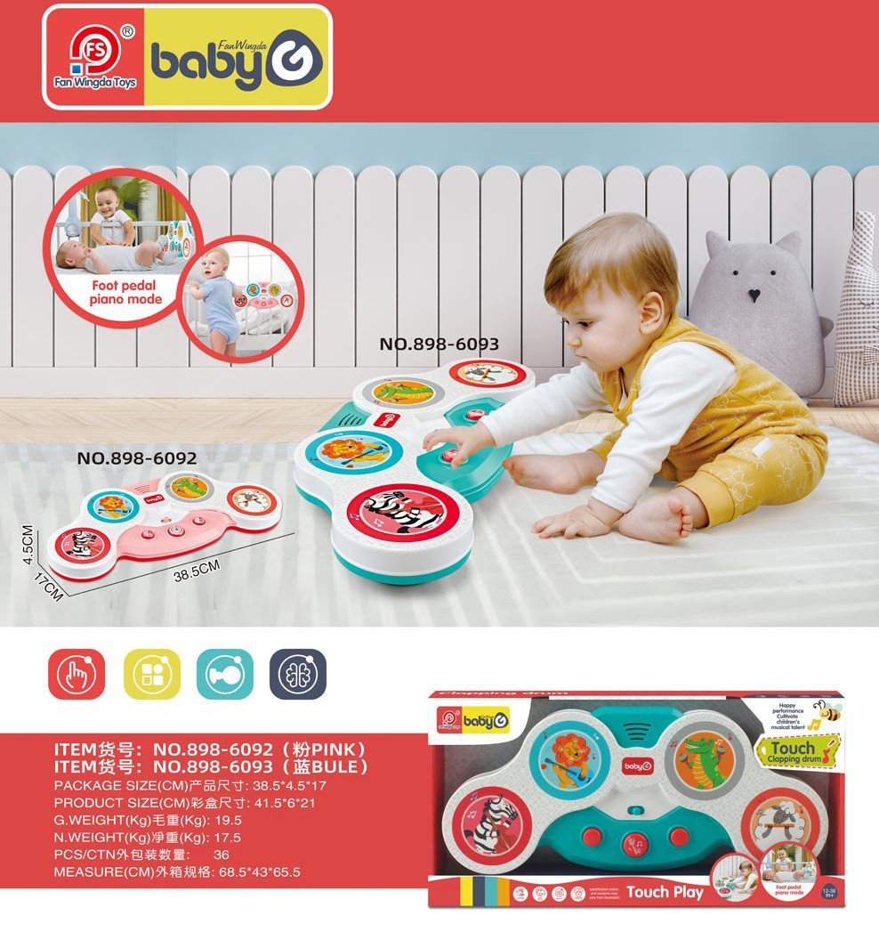 Dotykowa Perkusja dla Najmłodszych EDUKAMP