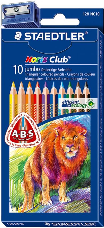 Staedtler Kredki Triplus 10 Sztuk