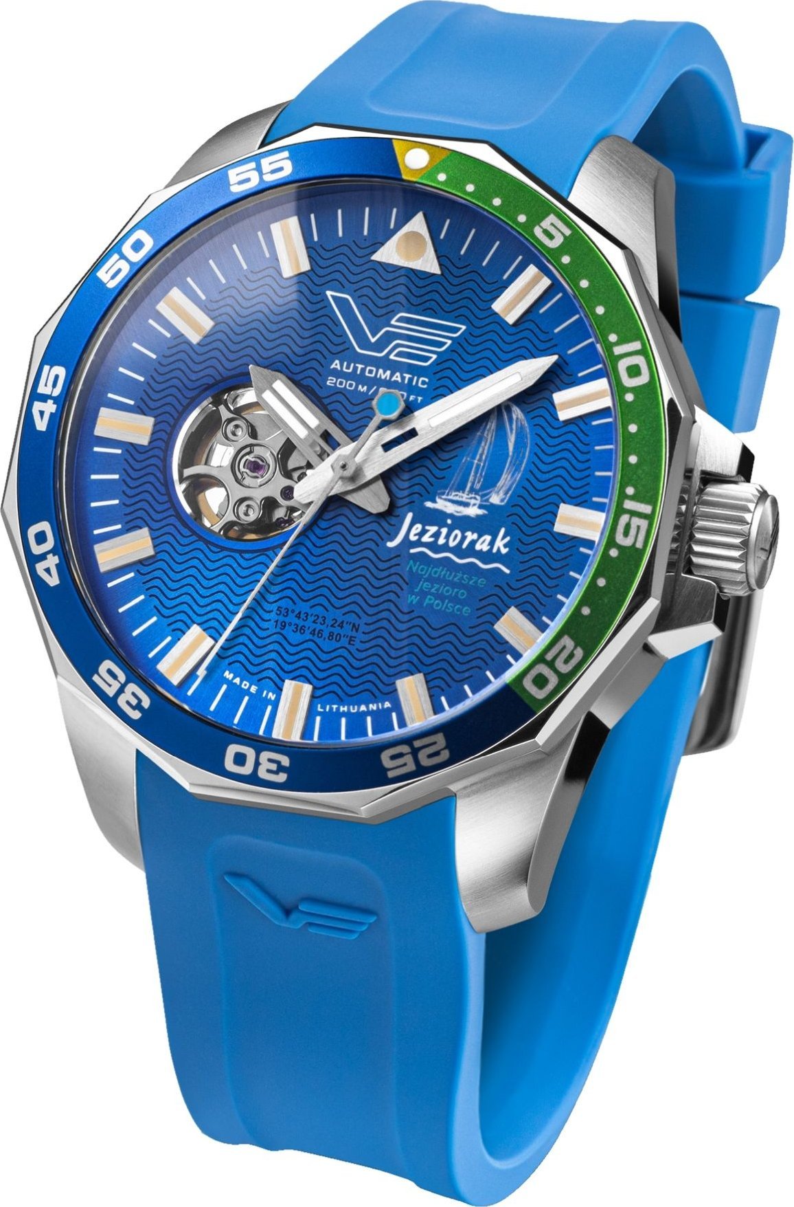 Zegarek Vostok Europe Zegarek Vostok Europe NH38A-225A480 Mazury - Jeziorak Edycja Specjalna