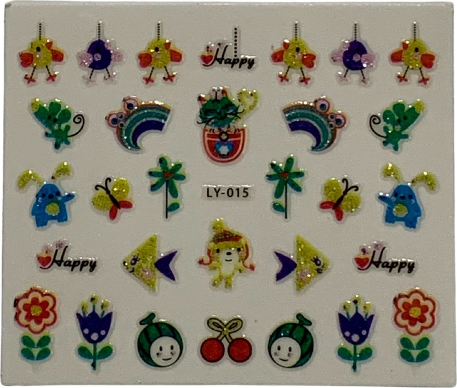 ProNice ZESTAW KREATYWNY PIĘKNOŚCI DO PAZNOKCI + NAKLEJKI