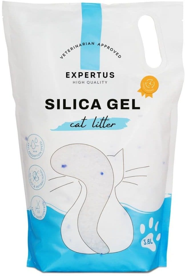 Żwirek dla kota Expertus CAT LITTER SILICONE 3.8 L