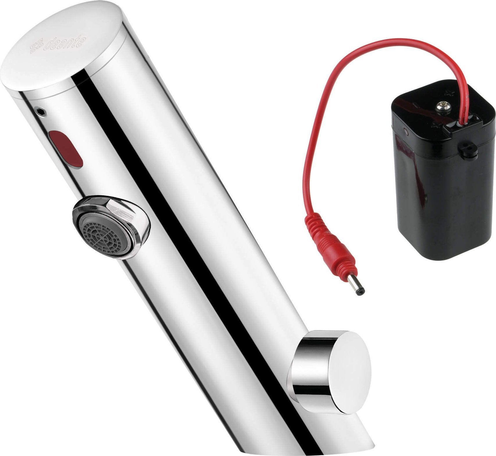 Bateria umywalkowa bezdotykowa z regulacją temperatury - 4xAA