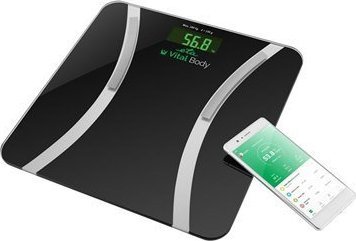 Waga łazienkowa Eta ETA Vital Body Personal scale ETA678090000 Body analyzer, Maximum weight (capacity) 180 kg, Accuracy 100 g, Body Mass Index (BMI
