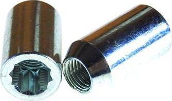 MTuning Nakrętki M12x1.5 Stal 37mm Stożek Torx Wąskootworowa