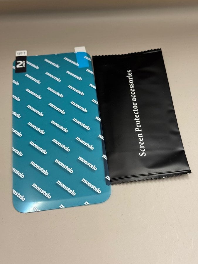 Szkło Hybrydowe 9H MONSTELO do iPhone 16 Pro + Zestaw do Montażu 10szt