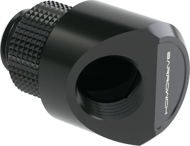 Barrow Barrow Adapter 45 Grad G1/4 Zoll AG auf G1/4 Zoll IG - drehbar, schwarz