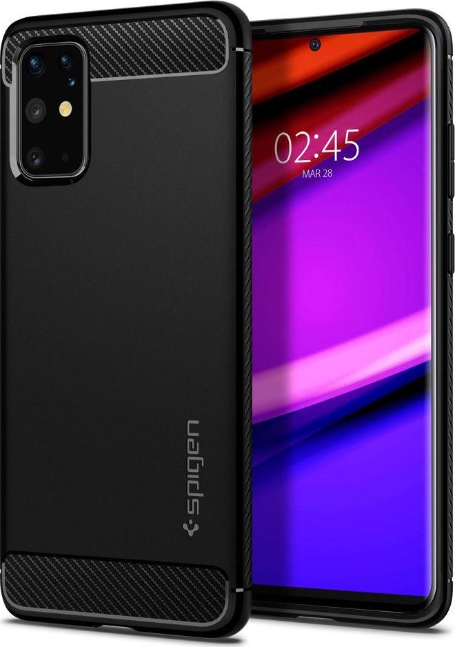 Spigen Etui Rugged Armor Galaxy S20+ Plus Matte Black