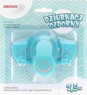 Dekoracja świąteczna BREWIS Dziurkacz ozdobny brzegowy - Falbanka 2,5cm