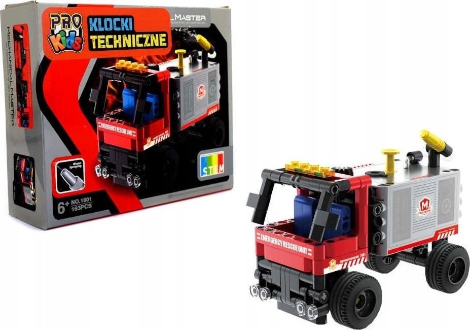 Pro Kids Klocki techniczne Wóz strażacki