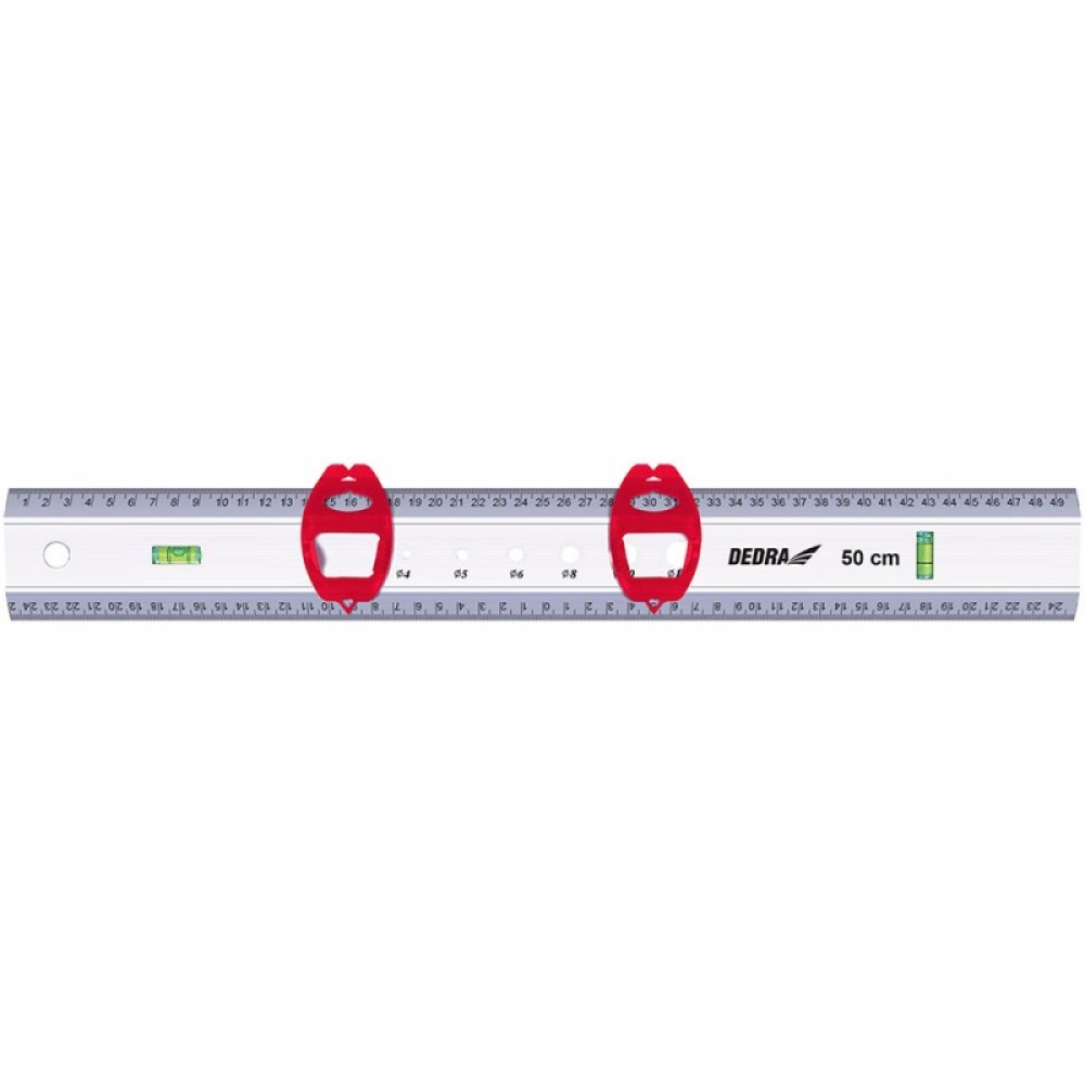 Dedra Przymiar aluminiowy 2 libelki 50cm - ML2051