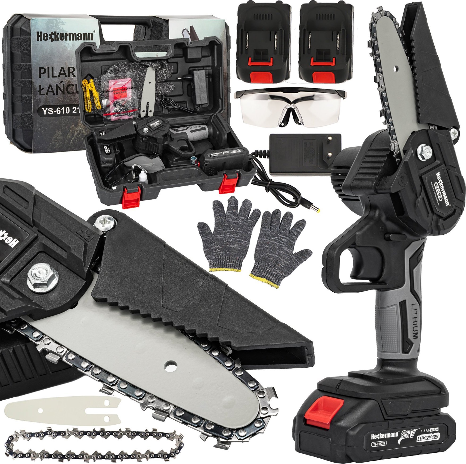 Piła łańcuchowa Heckermann Pilarka elektryczna YS-610