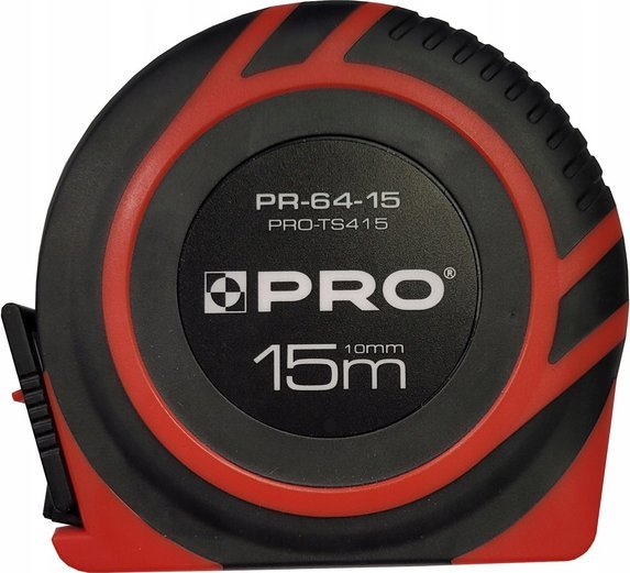 PRO TAŚMA MIERNICZA STALOWA ZWIJANA MIARKA 15M MINI PR-64-15