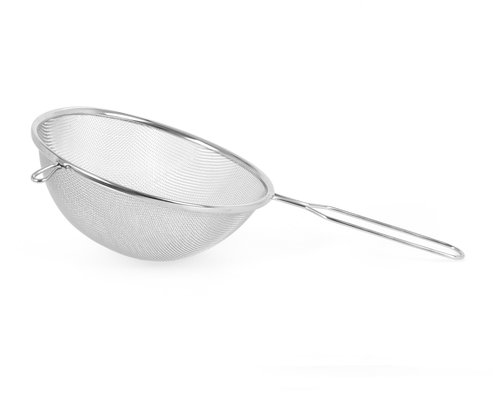 Sito o średnicy 200 mm, z rączkami, ze stali nierdzewnej | TECHNICA, Gold Line