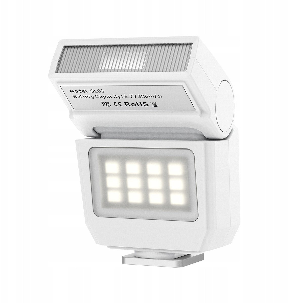 Lampa Błyskowa + Panel Led Ulanzi Sl03 Gn8 Stopka Iso Aparat Kamera Telefon / Sl03 Spark Lite / L199
