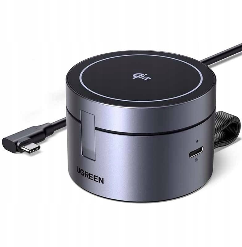 Ładowarka Ugreen Magnetyczna ładowarka 3in1 25W USB-C W712 (czarna)
