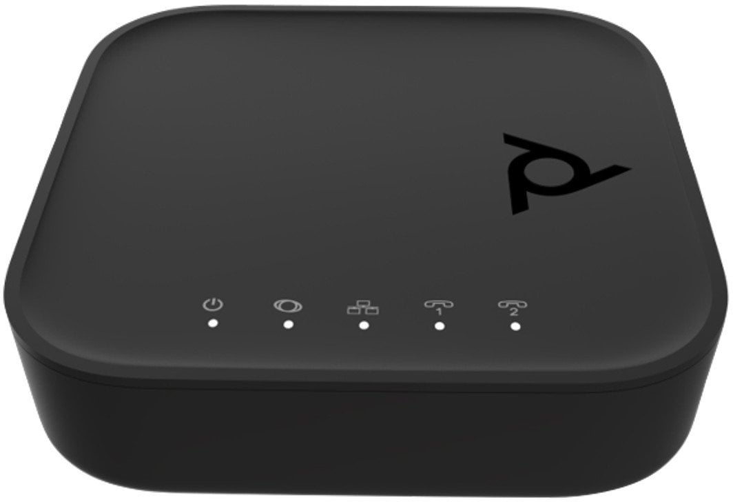 Poly ATA 402 2FXS Voice Port VoIP Adapter with Open SIP and Power Supply No localization