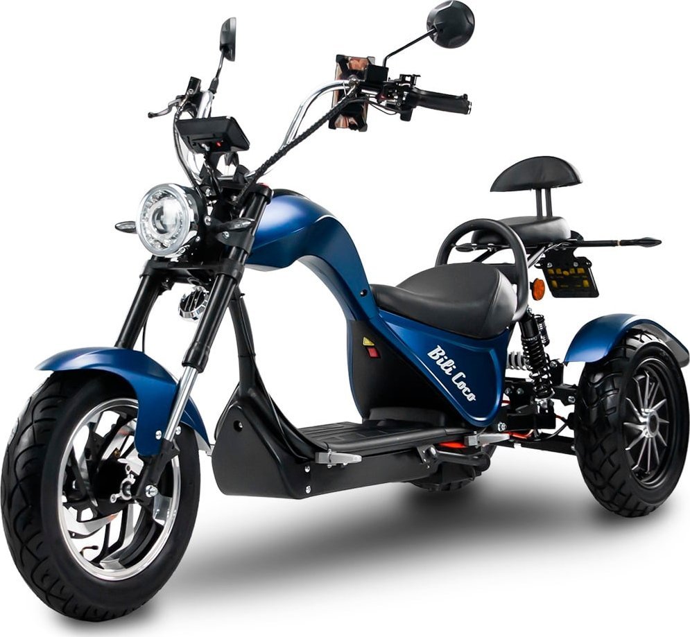 Bili Bike Skuter elektryczny BILI COCO COBRA TRÓJKOŁOWA niebieski