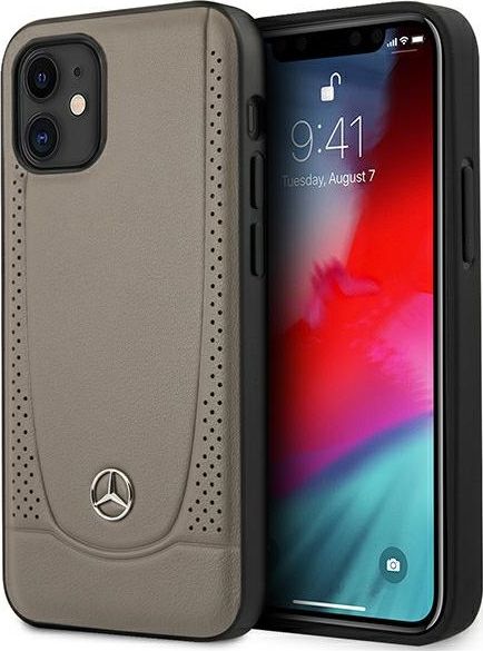 Mercedes Mercedes MEHCP12SARMBR iPhone 12 mini 5,4" brązowy/brown hardcase Urban Line