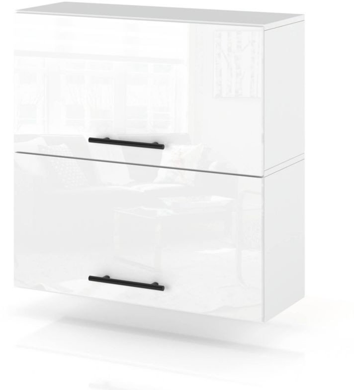 Szafka Kuchenna Wisząca Klapowa Modułowa 60cm Spremium Biały Połysk