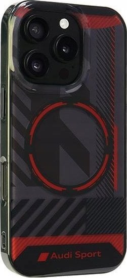 Audi Audi IML Sport MagSafe iPhone 16 Pro 6.3" czarny/black hardcase AUS-IMLMIP16P-RSQ/D2-BK