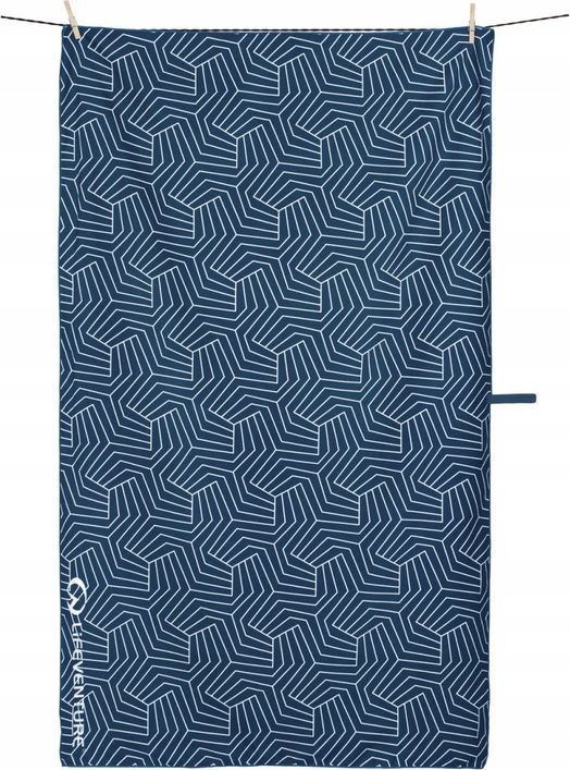 Lifeventure Ręcznik szybkoschnący Recycled SoftFibre Trek Navy