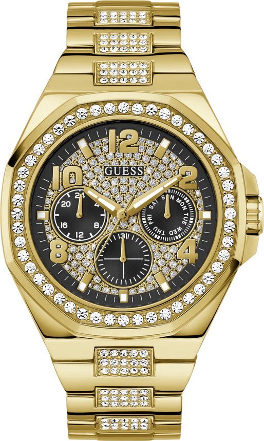 Zegarek męski Guess GW0785G2 CYRKONIE złoty