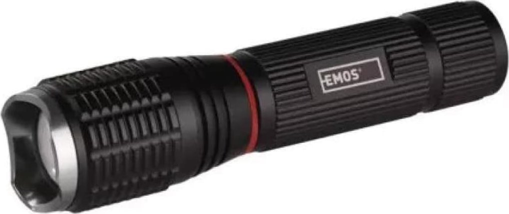 Emos Latarka Emos P3111 metalowa LED 5W + 3W COB, 230 lm 3 AAA z zoomem