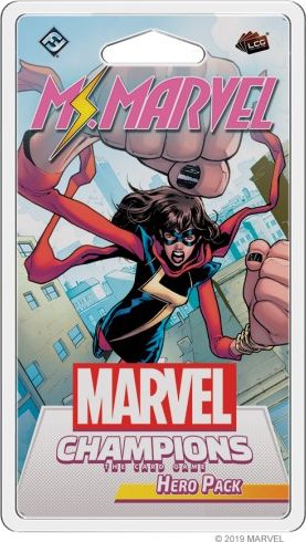 Fantasy Flight Games GRA MARVEL CH: MS. MARVEL HERO PACK FFG (MC05) - TOYREB MARVEL-CH-MC05