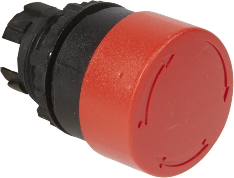 Legrand Napęd przycisku grzybkowego czerwony przez obrót (023880)