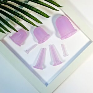 Yeye Bańki chińskie do masażu twarzy i ciała Yeye Różowy