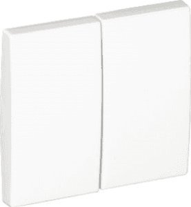 Efapel EFAPEL APOLO KLAWISZE DO ŁĄCZNIKA PODWÓJNEGO BIAŁY POŁYSK 50611 TBR