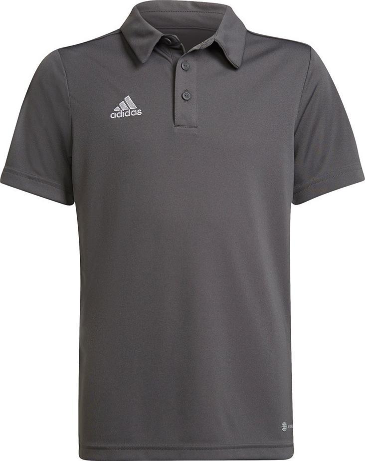 Adidas Koszulka dla dzieci adidas Entrada 22 Polo szara H57485 : Rozmiar - 140cm